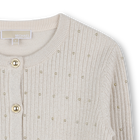 Knit cardigan MICHAEL KORS 
                    GIRL