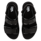 Hook-and-loop leather sandals KARL LAGERFELD KIDS 
                    BOY