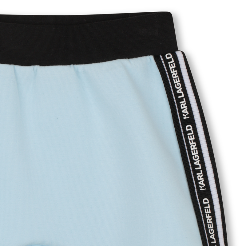 T-SHIRT AND SHORTS SET KARL LAGERFELD KIDS 
                        BOY