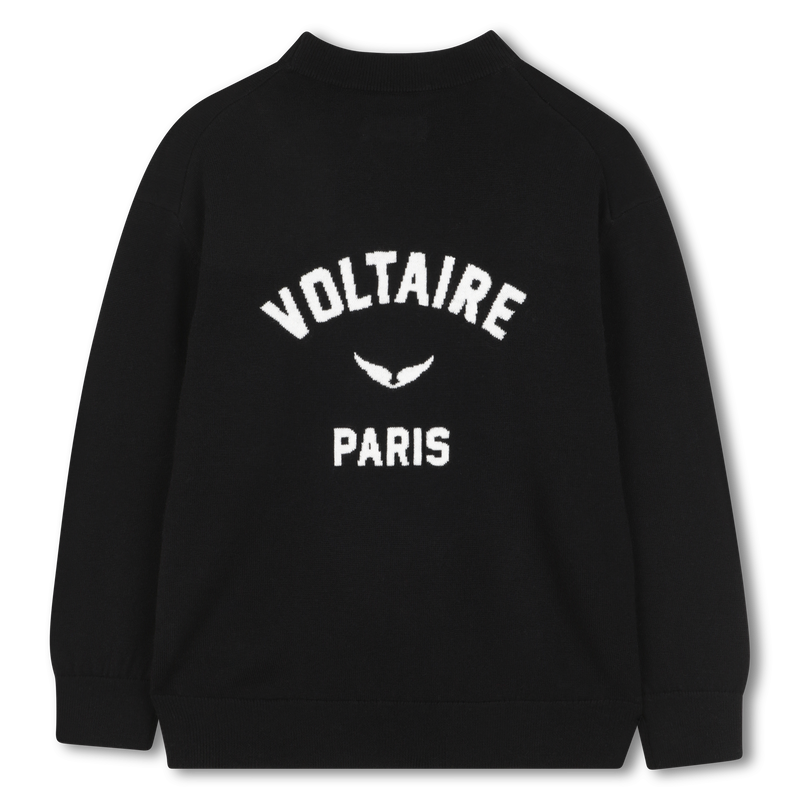 Knit sweater with round neck ZADIG & VOLTAIRE 
                        BOY