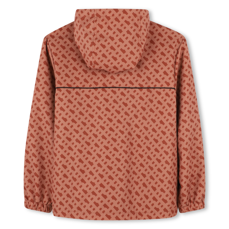 Hooded printed windbreaker BOSS 
                        BOY