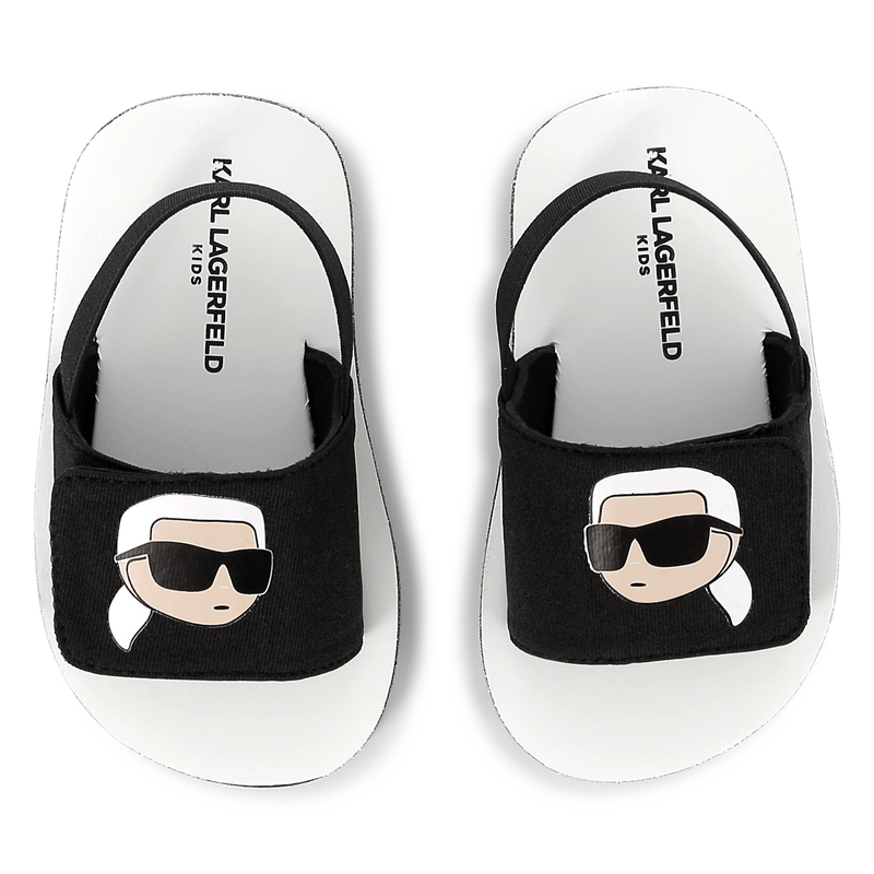 Light hook-and-loop sandals KARL LAGERFELD KIDS 
                        UNISEX