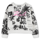 Fleece sweatshirt KARL LAGERFELD KIDS 
                    GIRL