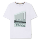 Short-sleeved t-shirt, WHITE, hi-res