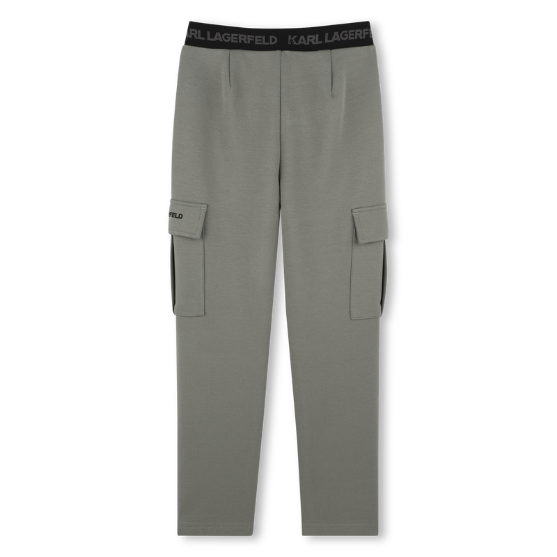 Jogging trousers KARL LAGERFELD KIDS 
                        BOY