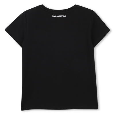 T-SHIRT ILLUSTRATION CHOUPETTE KARL LAGERFELD KIDS GIRL