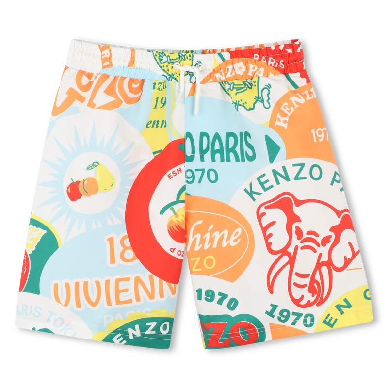 Printed swim shorts KENZO KIDS 
                        BOY