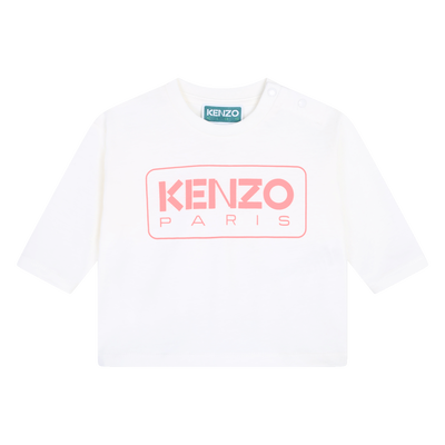 Long-sleeved T-shirt KENZO KIDS GIRL