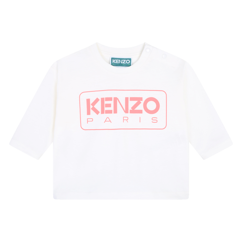 Long-sleeved T-shirt KENZO KIDS 
                        GIRL