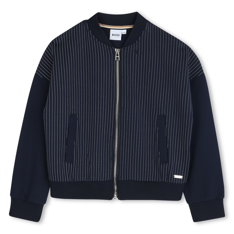 Zipped cardigan with pockets BOSS 
                        GIRL