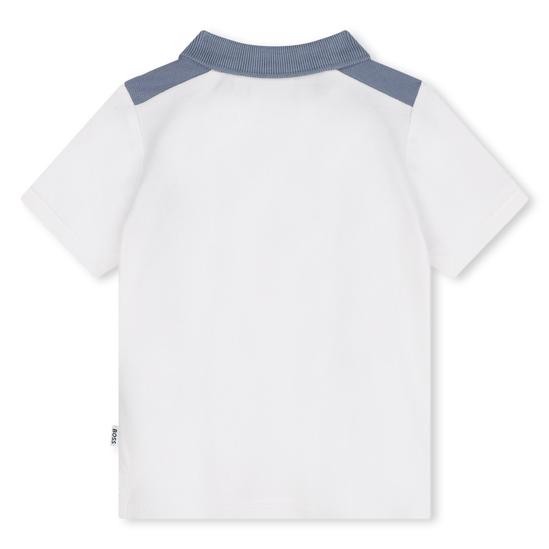Colour block polo shirt BOSS 
                        BOY
