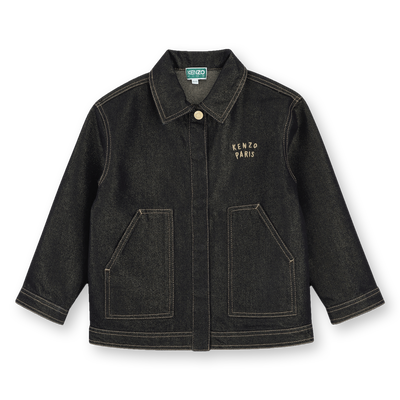 Denim jacket KENZO KIDS GIRL