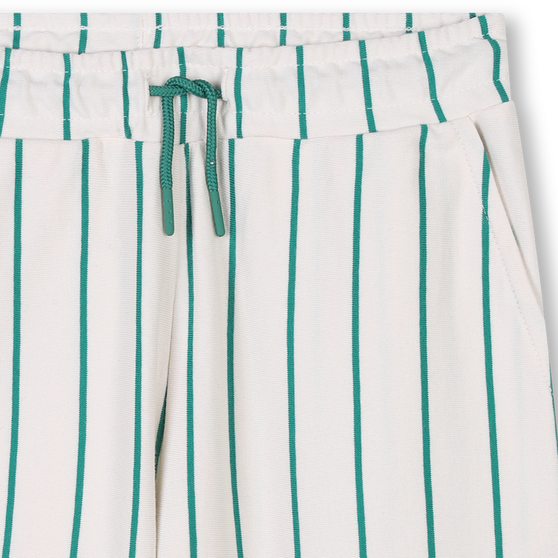 Striped cotton Bermuda shorts KENZO KIDS 
                        BOY