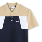 Colour-block polo shirt BOSS 
                    BOY