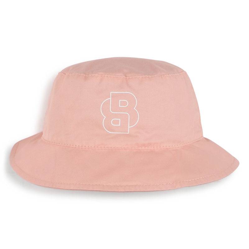 Frilled cotton bucket hat BOSS 
                        GIRL