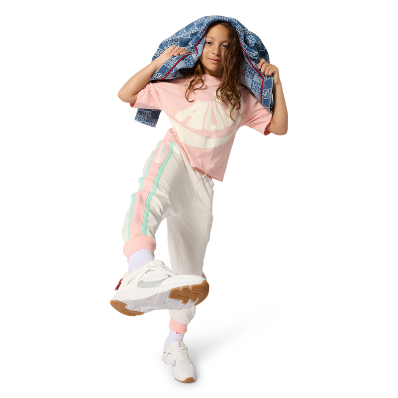 LACE-UP TRAINERS HUGO 
                    GIRL