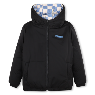 Reversible down jacket KENZO KIDS BOY
