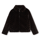 Fuzzy fleece jacket LANVIN 
                    GIRL