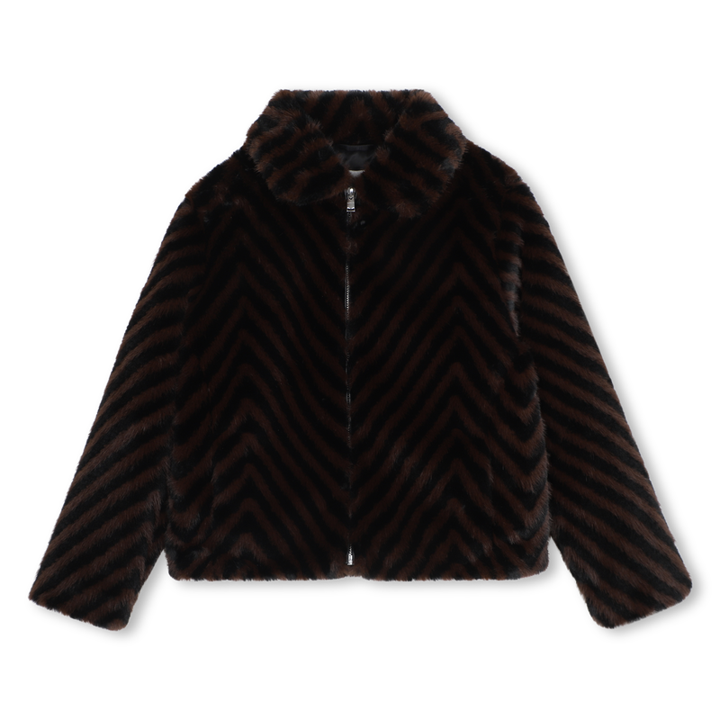 Fuzzy fleece jacket LANVIN 
                        GIRL
