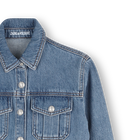 Denim jumpsuit with shirt collar ZADIG VOLTAIRE 
                    GIRL