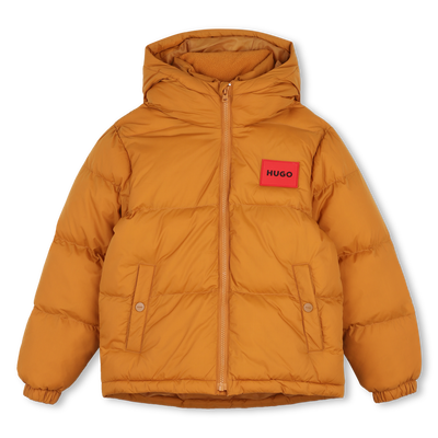 Hooded down jacket HUGO BOY