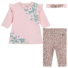 Dress, leggings and headband KENZO KIDS 
                    GIRL