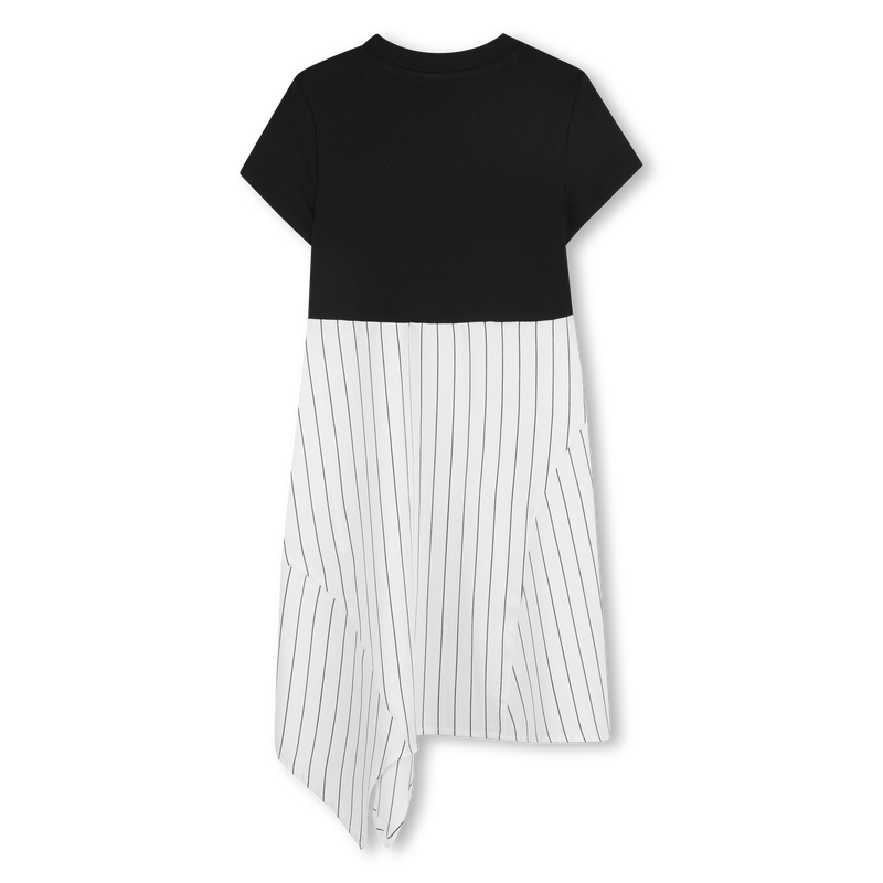 Bi-material party dress DKNY 
                        GIRL