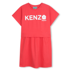 Printed dress KENZO KIDS 
                    GIRL