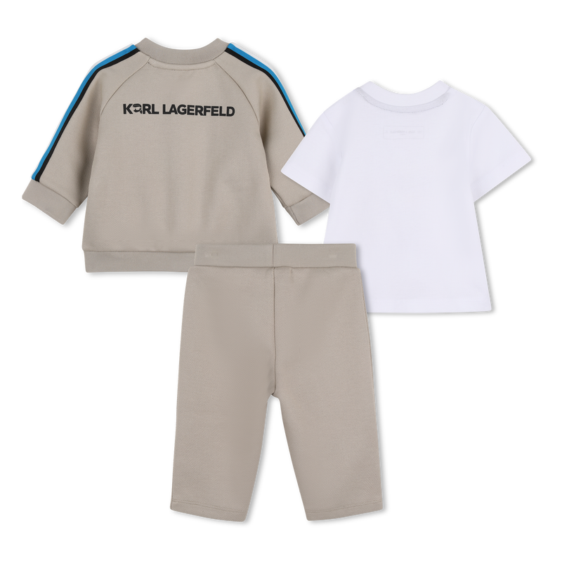 JOGGER SET KARL LAGERFELD KIDS 
                        BOY