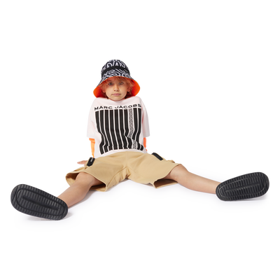 Two-tone cotton T-shirt MARC JACOBS BOY