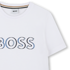Short-sleeved cotton T-shirt BOSS 
                    BOY