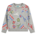 Printed fleece sweatshirt KENZO KIDS 
                    BOY