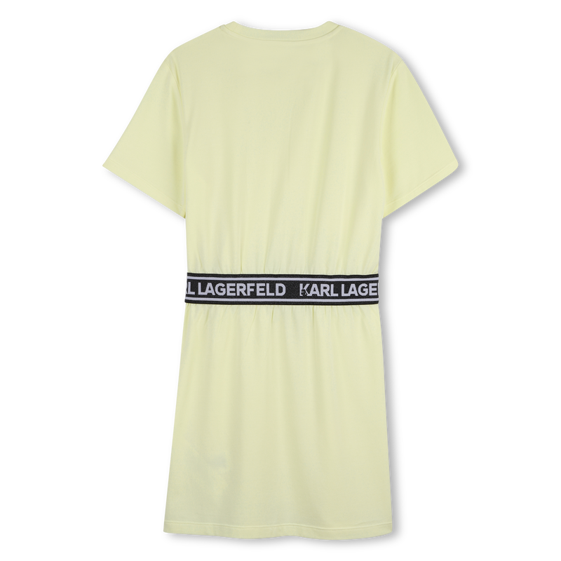 T-SHIRT DRESS KARL LAGERFELD KIDS 
                        GIRL