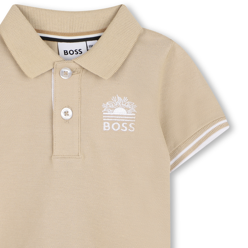 POLO + BERMUDA SET BOSS 
                        BOY