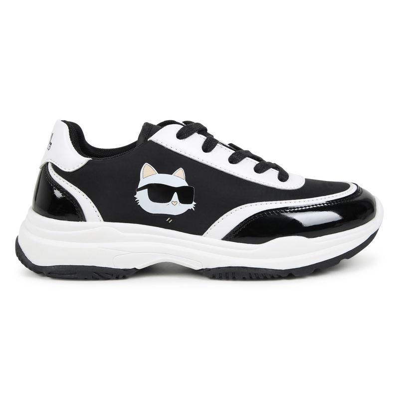 Lace-up trainers KARL LAGERFELD KIDS 
                        GIRL