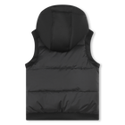 Hooded sleeveless puffer DKNY 
                    UNISEX