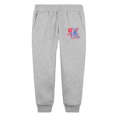 Mottled jogging bottoms KENZO KIDS GIRL