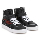 Hook-and-loop leather trainers ZADIG VOLTAIRE 
                    BOY