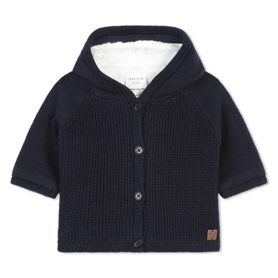 Knitted button-down jacket CARREMENT BEAU BOY