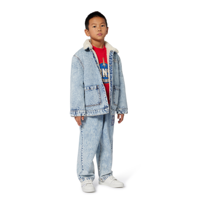 Unbrushed fleece sweatshirt KENZO KIDS BOY