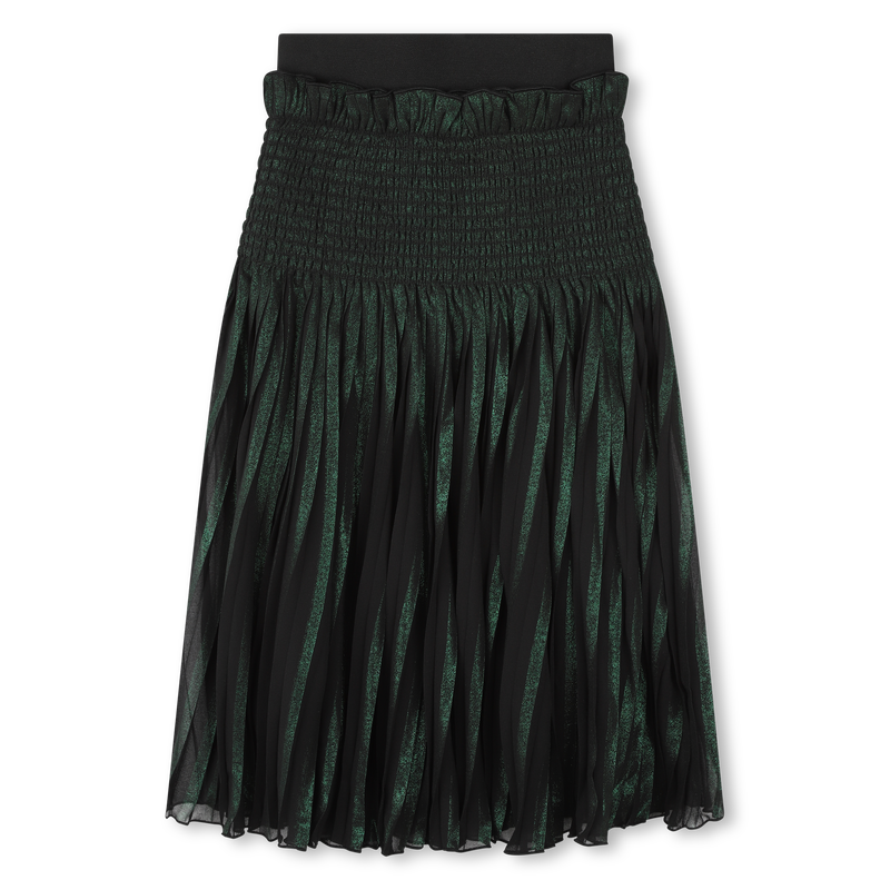 Pleated iridescent midi skirt KARL LAGERFELD KIDS 
                        GIRL
