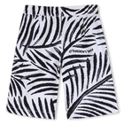 Poplin bermuda shorts KARL LAGERFELD KIDS 
                    BOY