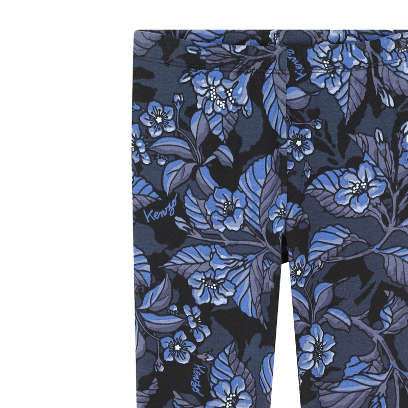Floral leggings KENZO KIDS 
                        GIRL