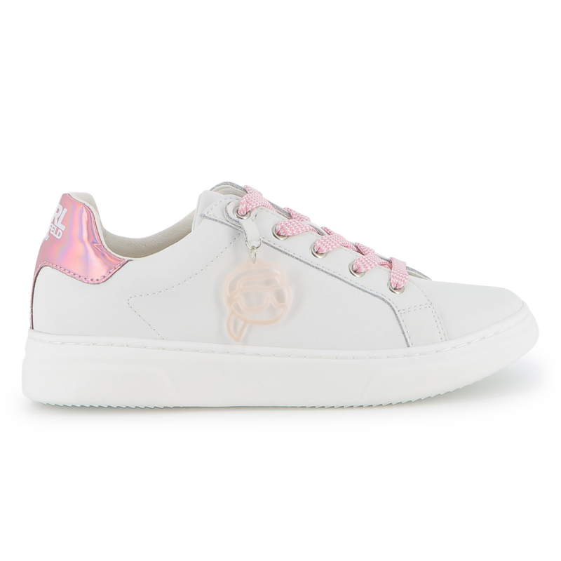 Lace-up low-top sneakers KARL LAGERFELD KIDS 
                        GIRL