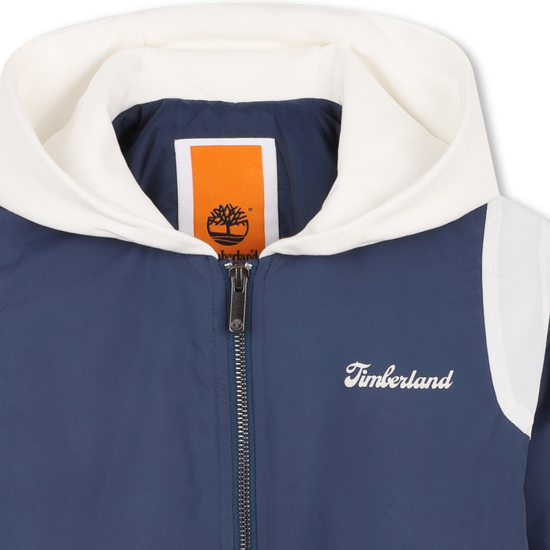FLEECE HOODED JACKET TIMBERLAND 
                        BOY