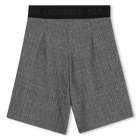 Knitted Bermuda shorts KARL LAGERFELD KIDS 
                    GIRL