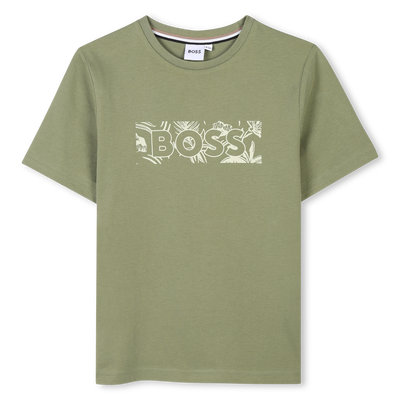 Short-sleeved cotton T-shirt BOSS BOY