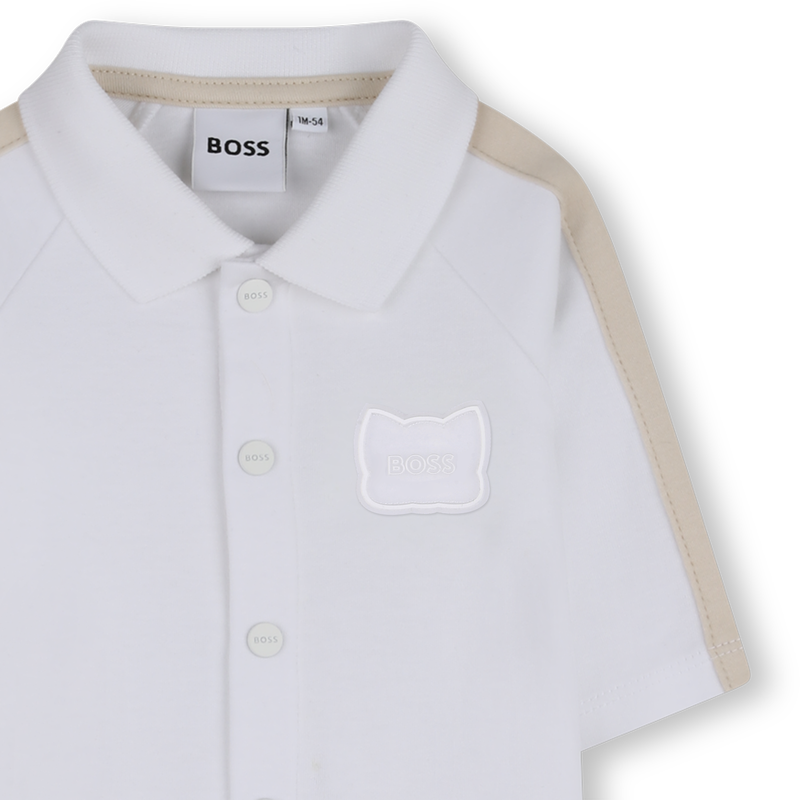 PYJAMAS WITH PRESS STUD CLOSURE BOSS 
                        BOY