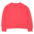 Double jersey sweatshirt KARL LAGERFELD KIDS 
                    GIRL
