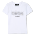 Short sleeve t-shirt KARL LAGERFELD KIDS 
                    GIRL